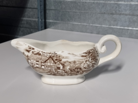 Engels bruin sauskom decor onbekend