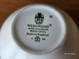 Wedgwood Metallised Hotelware kommetje 9 cm hotelporselein