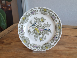 Engels Royal Doulton Ridgway Windsor gekleurd Ontbijtbordje 21 cm