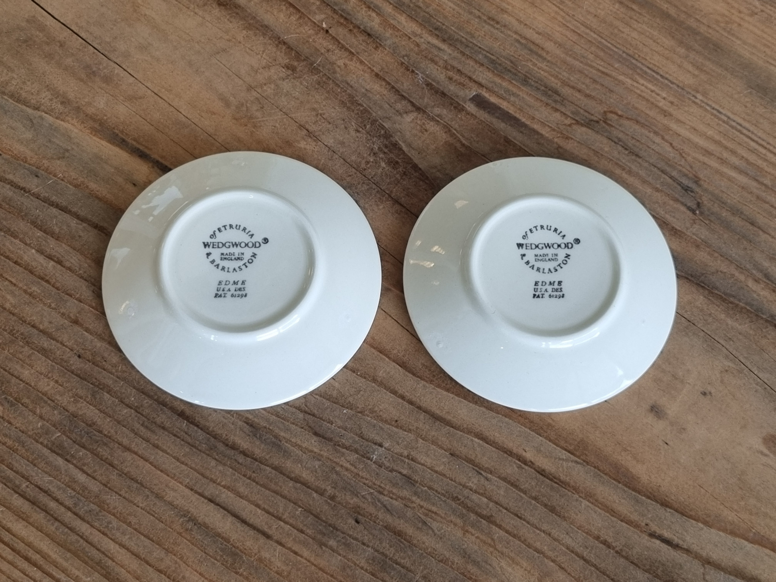 Wedgwood Edme set 2x Theezakjeslegger 8 cm