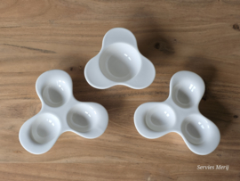 Villeroy en Boch set voor Eieren kan goed bij New Wave