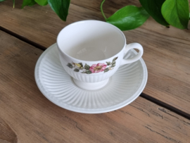 Wedgwood Briar Rose Thee Kop en schotel Ø 8 cm.