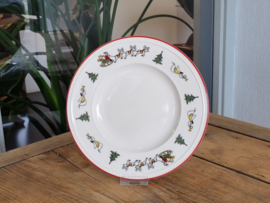 Wedgwood Windsor Christmas Kerstservies Ontbijtbord 21,5 cm