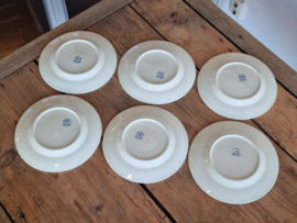 Beatrix Societe Ceramique set 6x ontbijtbordje 21,5 cm