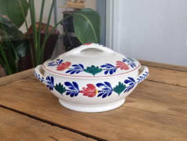 Oud Boerenbont Societe Ceramique 483a Dekschaal Terrine