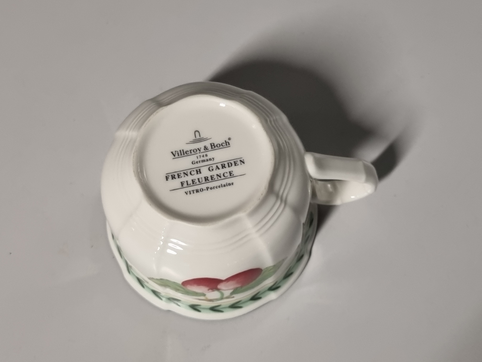 Villeroy en Boch French Garden Fleurence losse grote Bouillon Thee Kop 10  cm