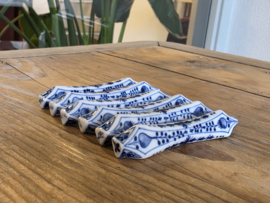 Zwiebelmuster onbekend merk Set 6x Messenlegger