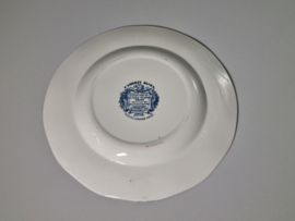 Engels blauw Liberty Blue plat dinerbord 25 cm