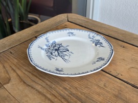 Meibloem Petrus Regout ontbijtbord 19,5 cm (hoekig model)