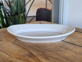 Mosa Maastricht wit ovaal schaaltje 24 cm