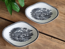 Wedgwood Lugano set 2x Serveerschaaltje 20,5 cm