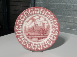 Engels rood Broadhurst Tower of Londen Plat Dinerbord 24 cm