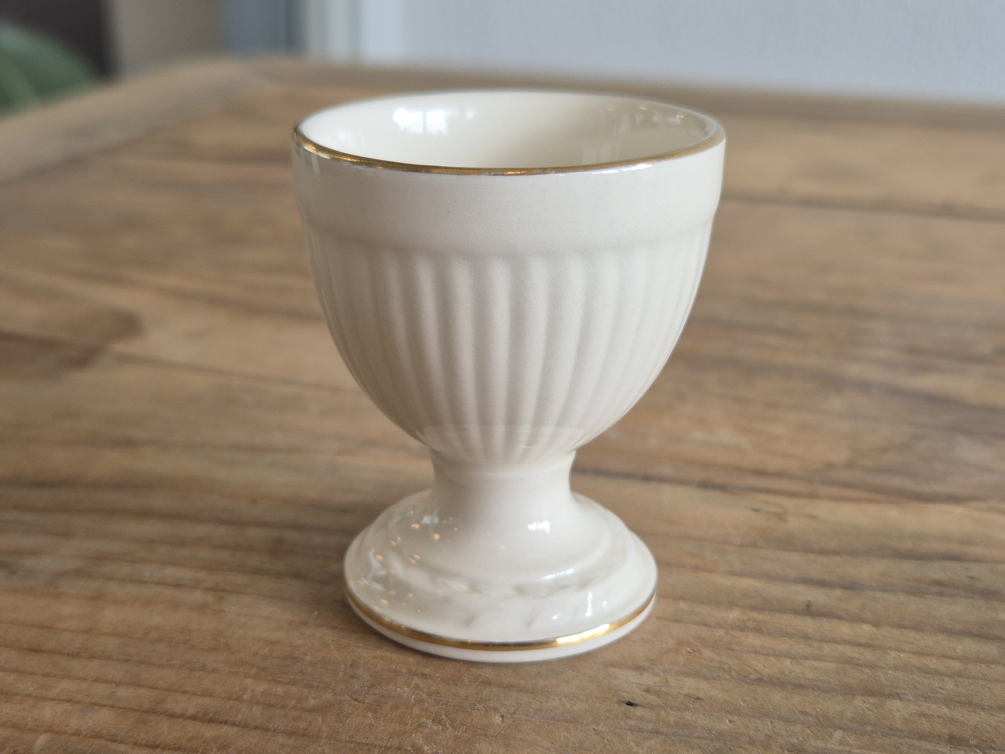 Wedgwood Edme Jubilee Goudrand Eierdopje