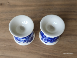 Villeroy en Boch Rusticana blauw set 2x Eierdopje