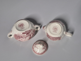 Villeroy en Boch Burgenland rood Roomstel (gewoon model)