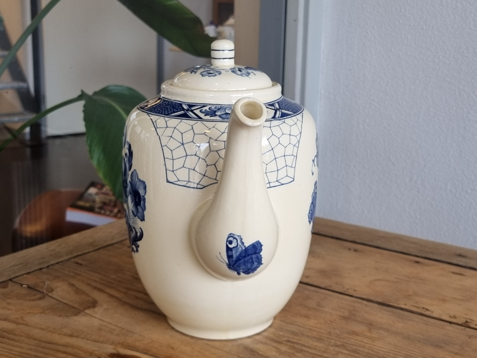 Societe Ceramique Butterflij koffiepot