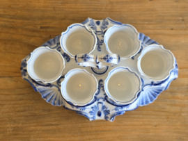 Zwiebelmuster onbekend merk chique Eierdopset met greep