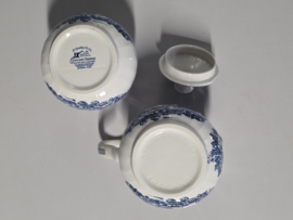 Engels blauw England's Heritage Ansley & Co. roomstel (groot model)
