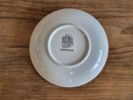 Boch Saks Sax Sakse Schotel 15,5 cm zwart Keramis Copenhague stempel