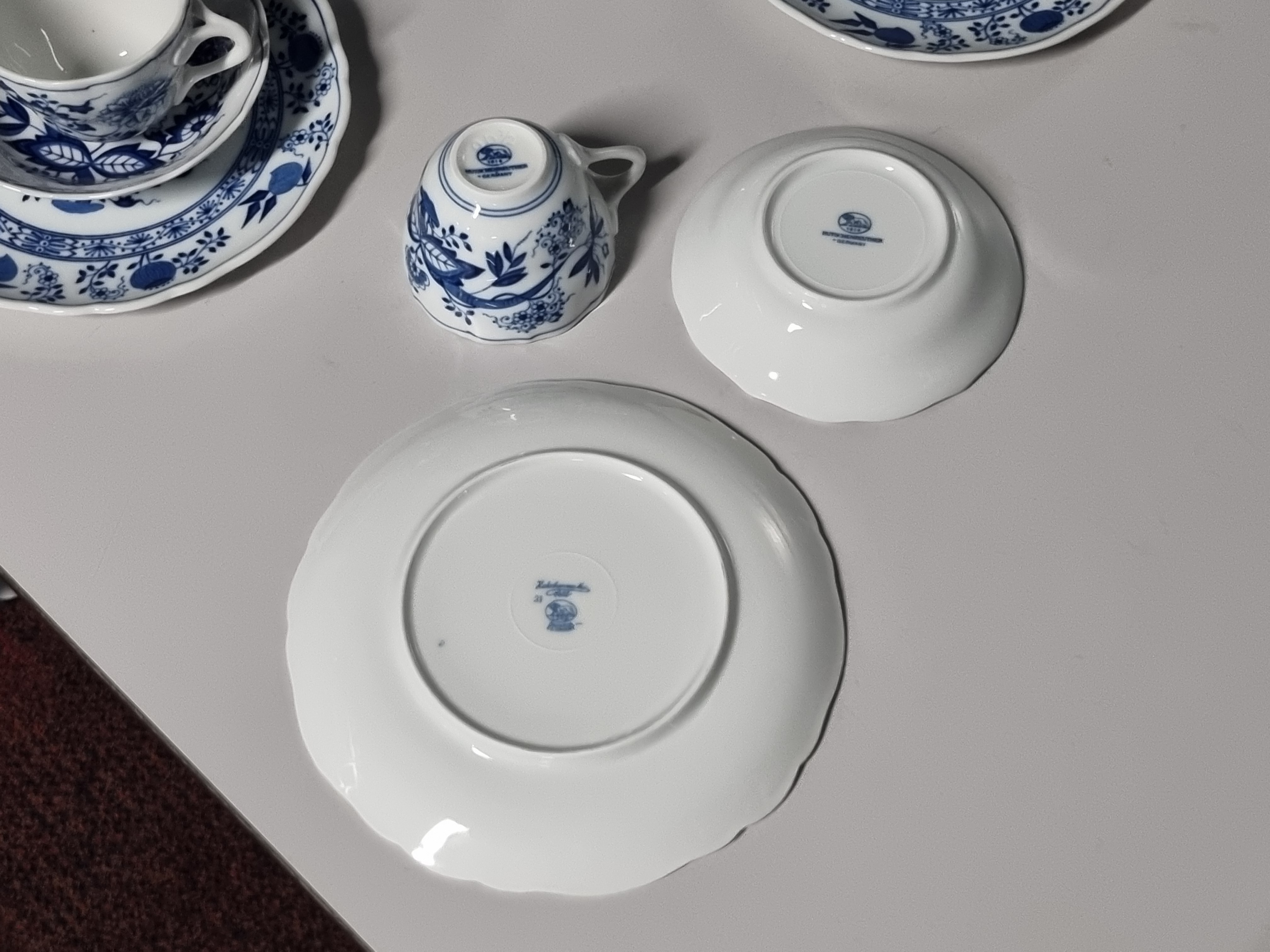 Zwiebelmuster Hutschenreuther compleet koffieservies theeservies 8 personen