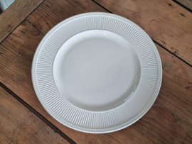 Wedgwood Windsor groot bord met parelrand en ribbel 31 cm