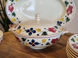 Boerenbont 417 Societe Ceramique complete set 10 delig