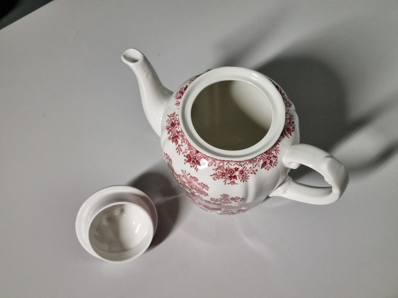 Villeroy en Boch Fasan rood Koffiepot nr. 2