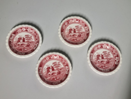 Engels Copeland Spode's Tower set 4x Theezakjeslegger