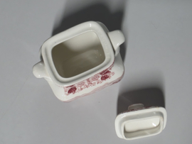 Engels rood Enoch Wedgwood Lochs of Scotland kleine Suikerpot