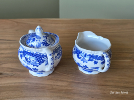 Engels blauw Woods Burslem England Seaforth Roomstel