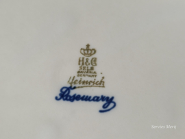 Vintage Heinrich Rosemary plat dinerbord 23,5 cm