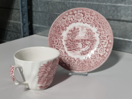 Engels rood British Anchor Memory Lane Kop en schotel