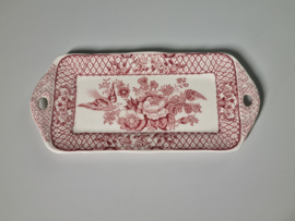 Engels rood Mason Stratford Serveerschaaltje Plateau 28 cm