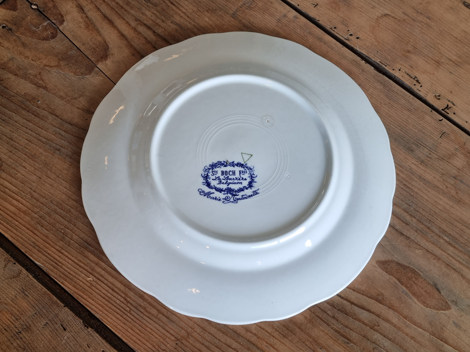 Boch Freres decor Marie Antoinette Bord 25,5 cm