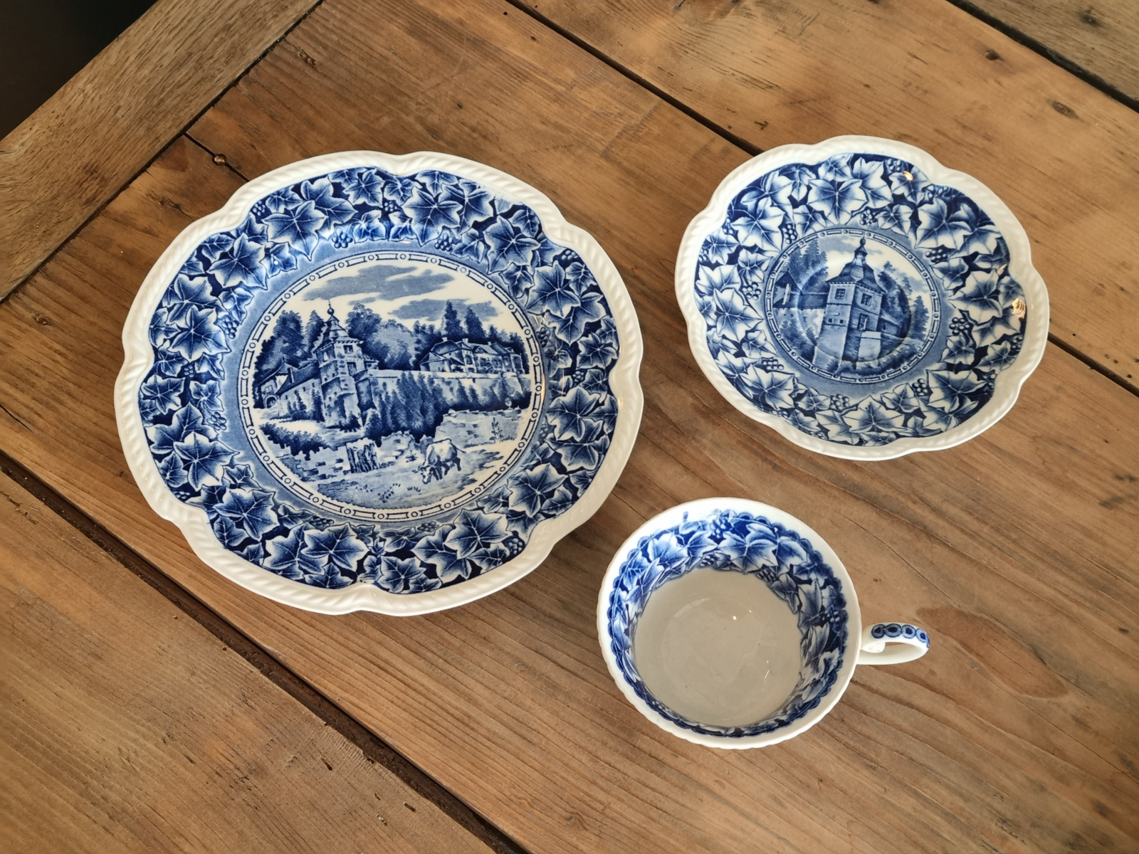 Petrus Regout decor Canne Dejeurner
