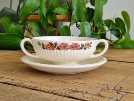 Wedgwood Briar Rose set 8x Soepkom met schotel