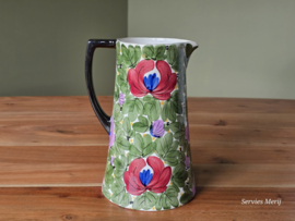 Societe Ceramique Schrijfnamendecor decor Bloemendaal amstelkan nr. 4 20 cm