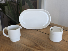 Mosa Maastricht wit roomstel op plateau