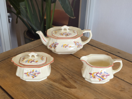 Societe Ceramique  Art Deco print Theestel