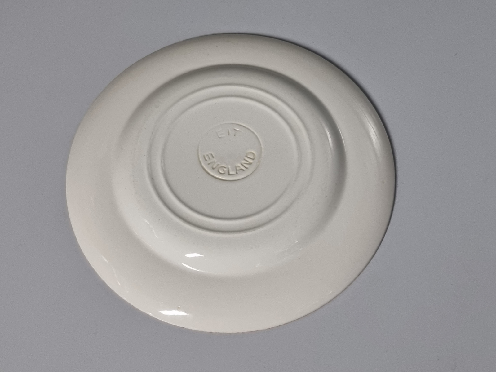 Engels rood Ironstone Ontbijtbordje 19,5 cm (ruiter)