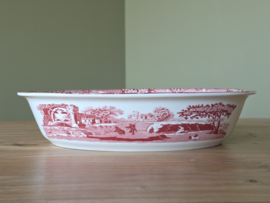 Copeland Spode's Italian hoge ovale schaal 31,5 cm