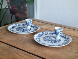 Blue Danube set 2x Serveerset | Ontbijtsetje