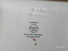 Verkocht = Wedgwood Conway Lepeldoosje