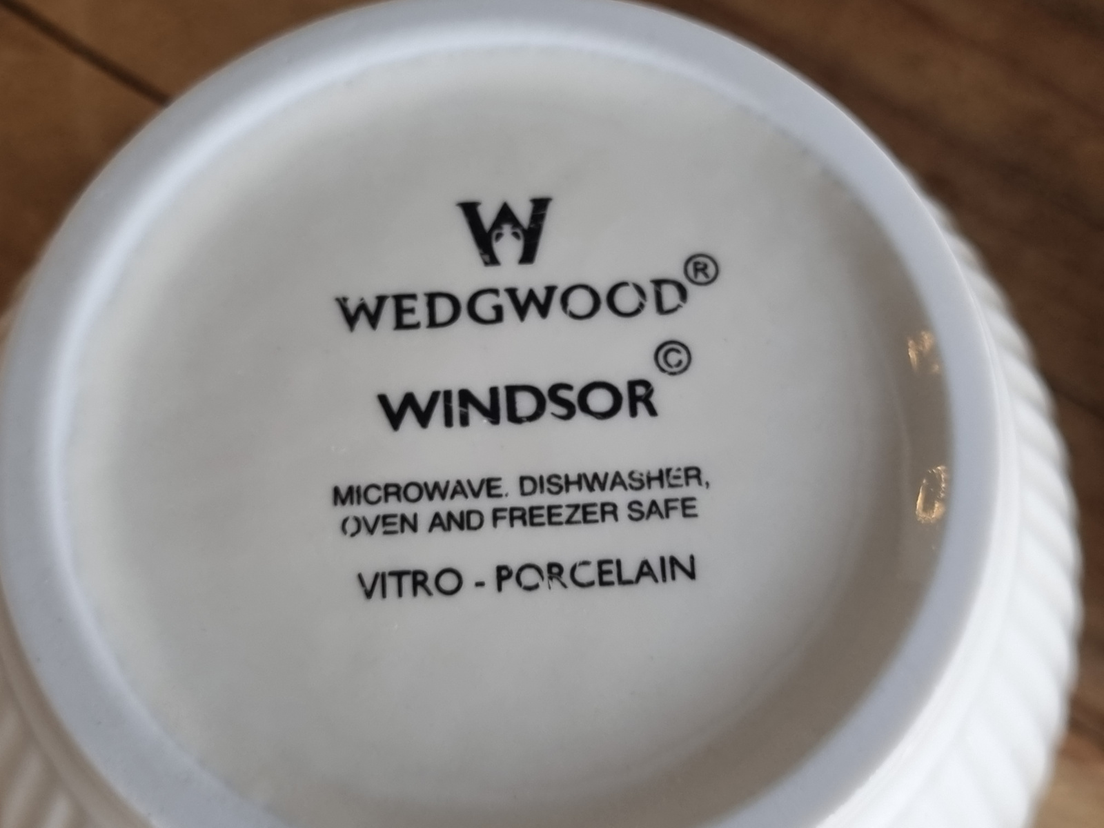 Wedgwood Windsor set 2x Schaaltje 10 cm
