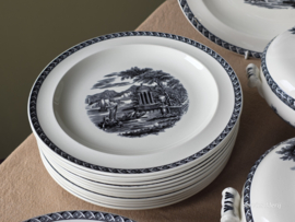 Wedgwood Lugano complete dinerset 12 personen