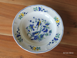 Villeroy en Boch Phoenix blau schaal diep pasta curry bord 21,5 cm