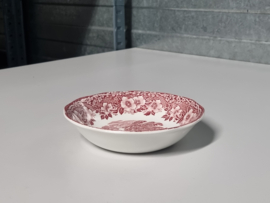 Engels rood Enoch Wedgwood Woodland rond schaaltje 13 cm