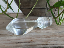 Glas Vintage Karaf geslepen glas (3)