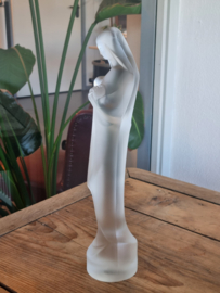 Leerdam Glas Stef Uiterwaal Madonna grote maat 37 cm