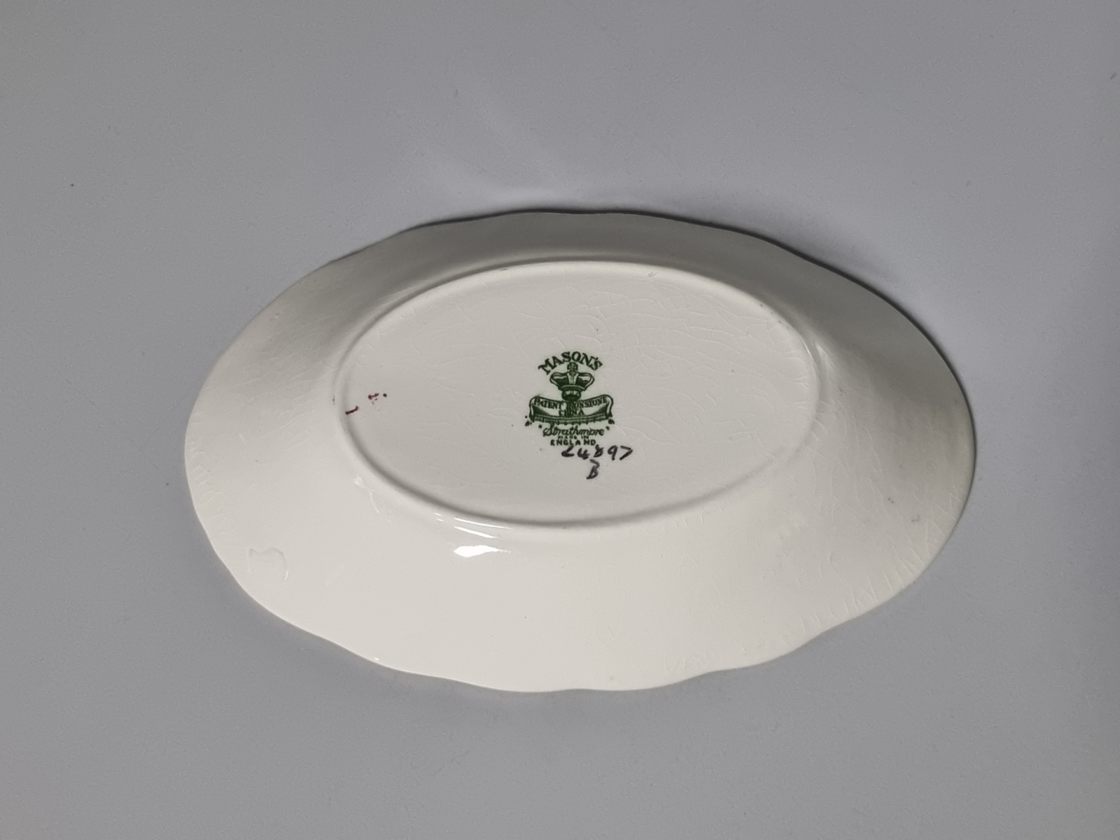 Engels Mason's Strathmore serveerschaaltje 19,5 cm